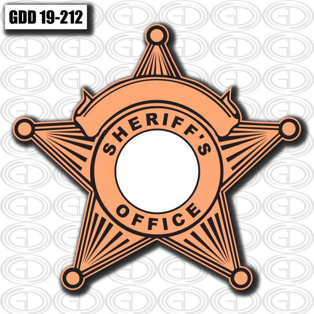 logo graphic design for sheriff office