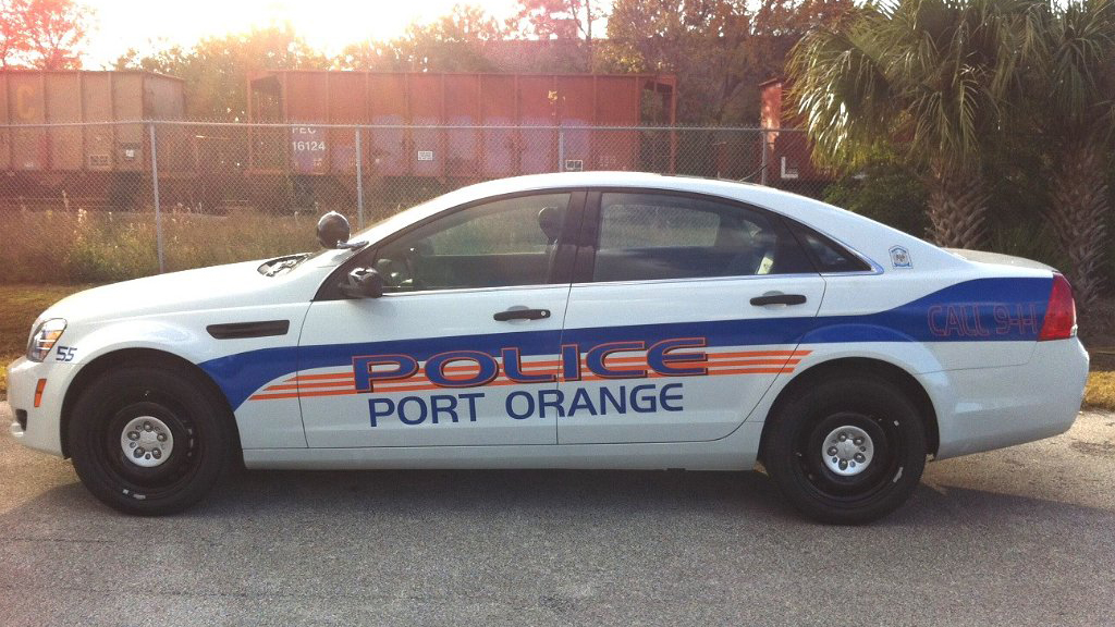 port orange police car graphic design