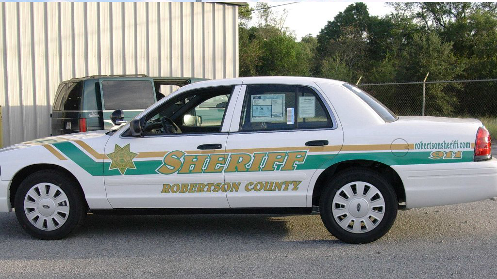side view design of robertson county sheriff car